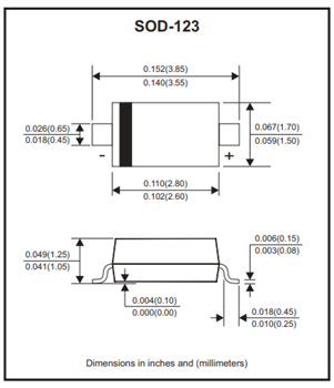 Comchip Technology 1N4148W/WS-HF Switching Diodes